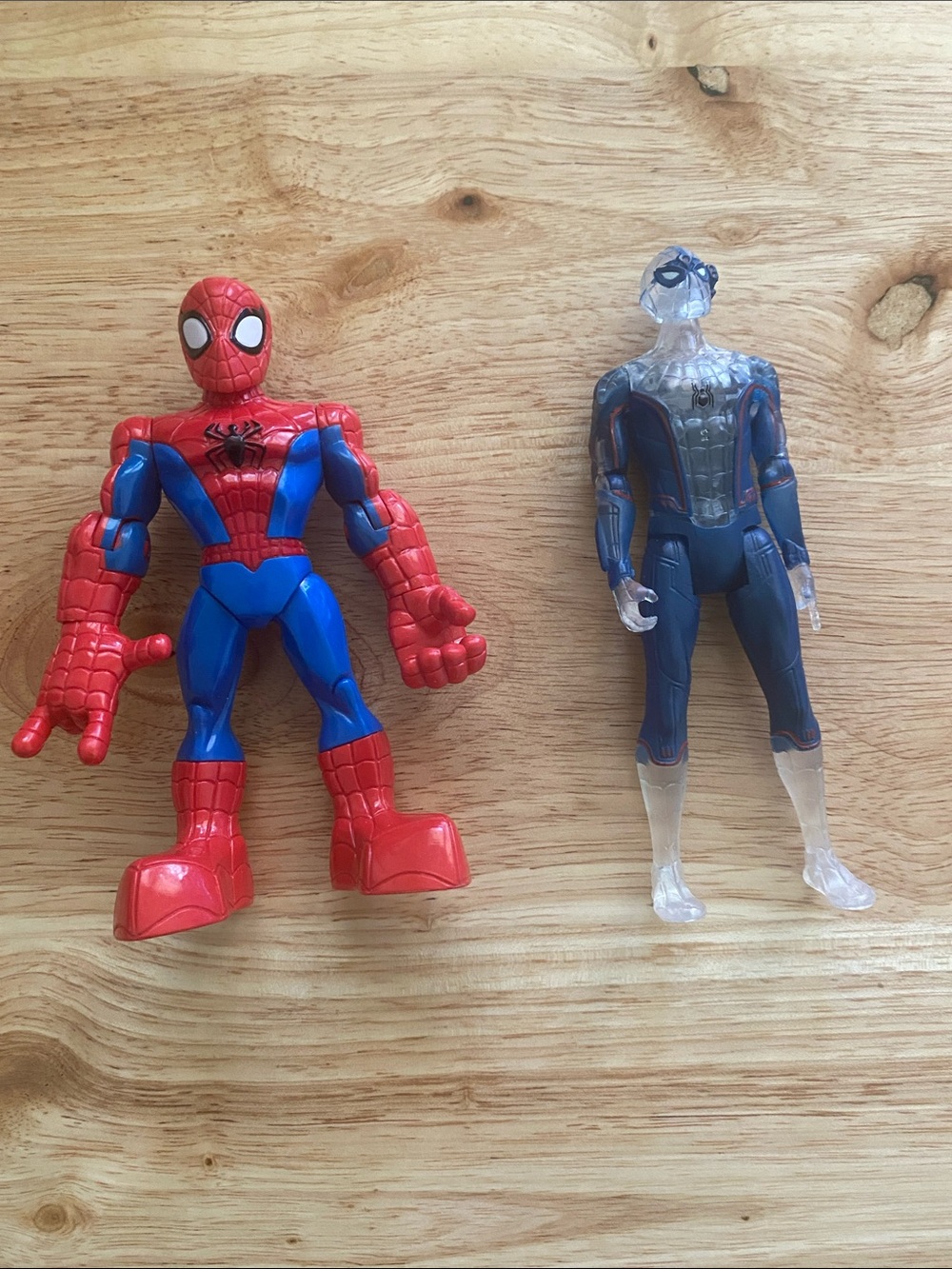 Spider Hero Action Figure Set - Red & Blue Spider-Man Styles